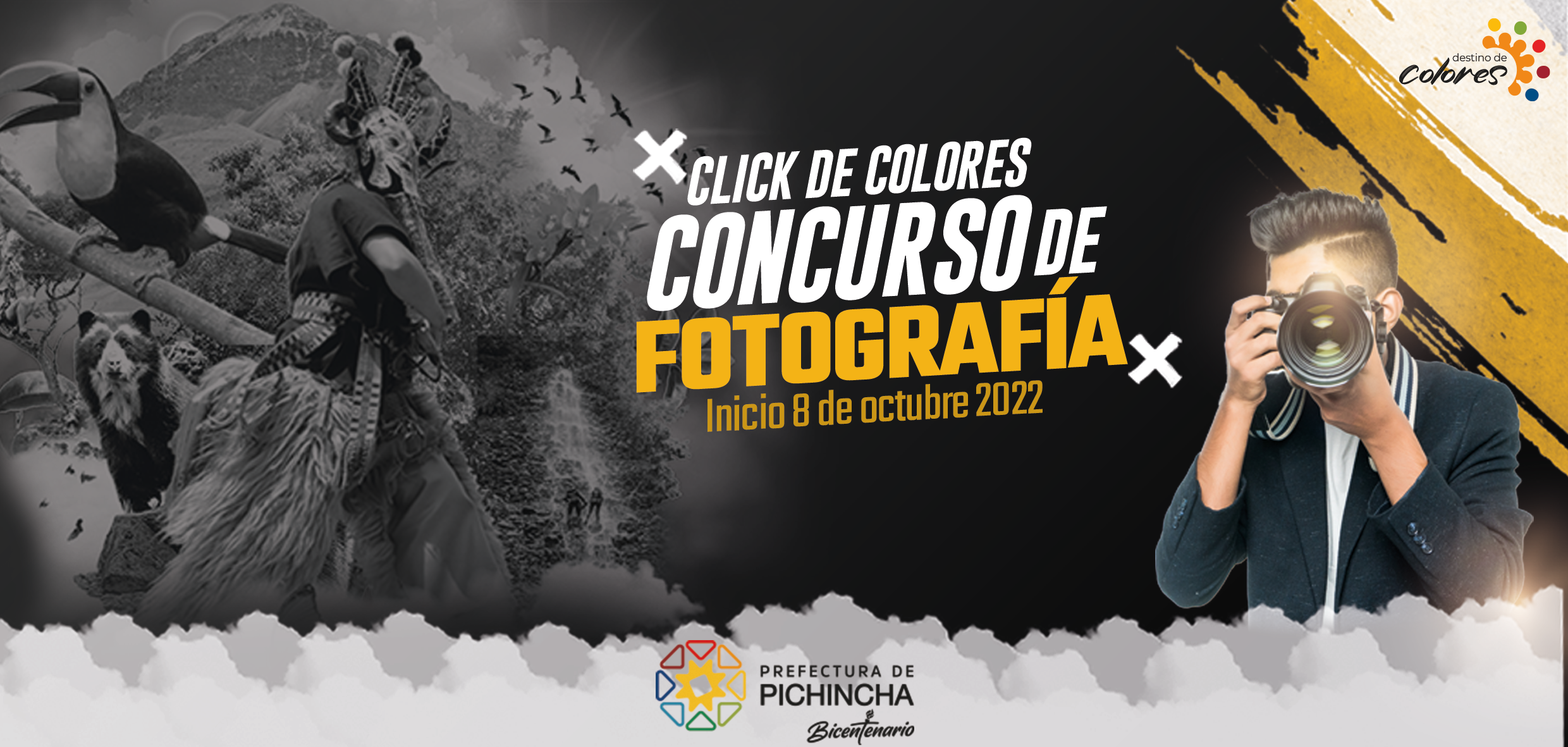 Concurso de fotografía click de colores
